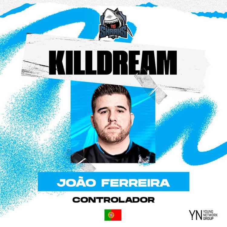 KILLDREAM se unió a Sharks Esports