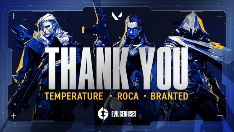 Temperature y BRANTED se fueron Evil Geniuses