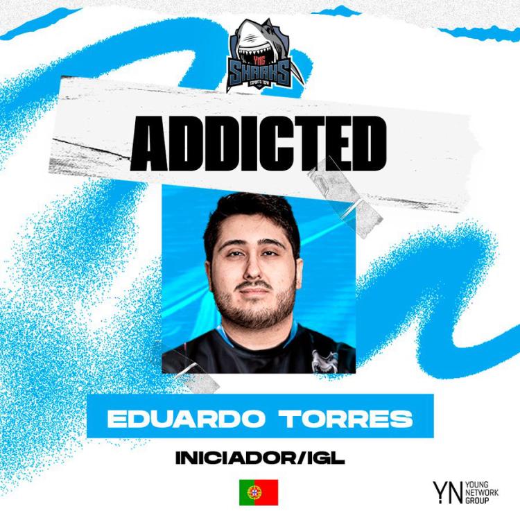 Addicted se unió a Sharks Esports