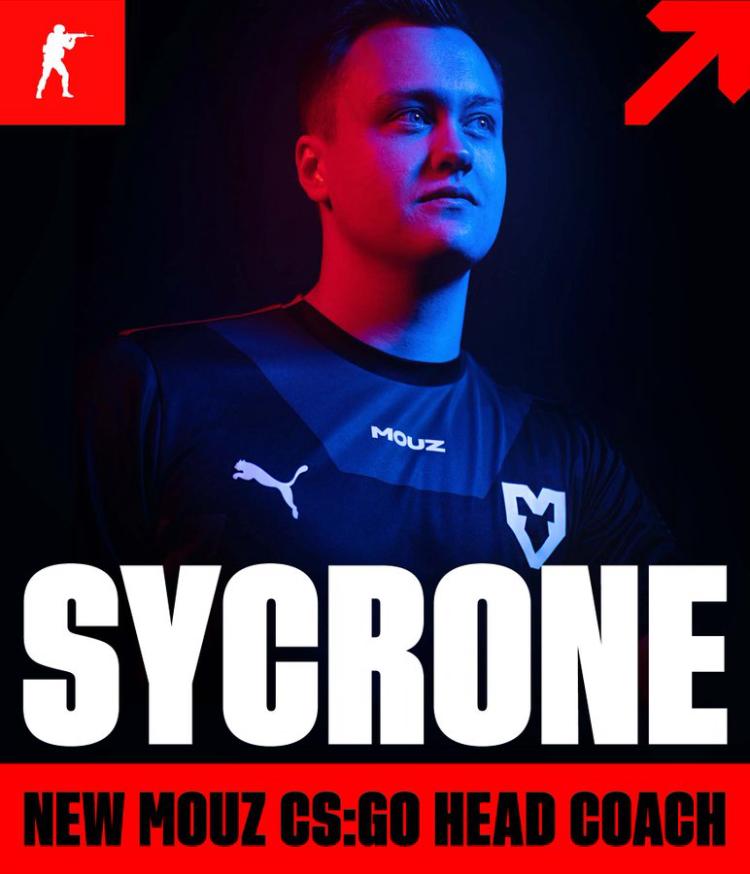 sycrone se convirtió en el nuevo entrenador en jefe MOUZ