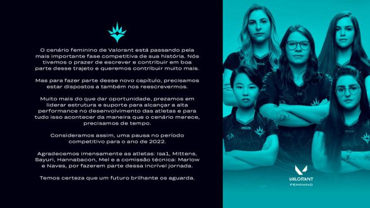 Havan Liberty reparto femenino disuelto