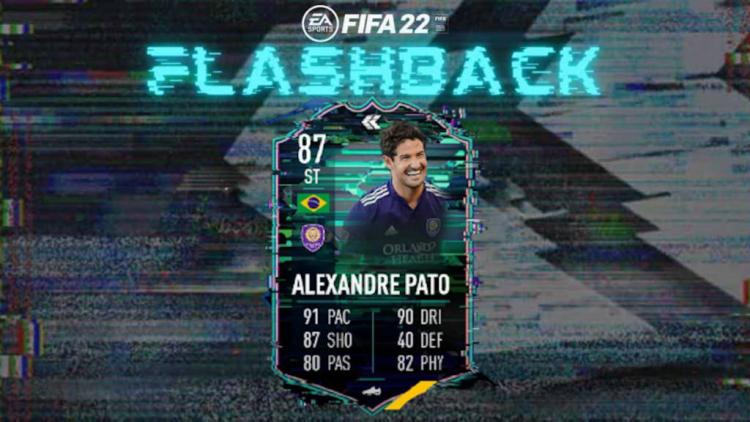 Alexandre Pato recibió una tarjeta flashback en FIFA 22