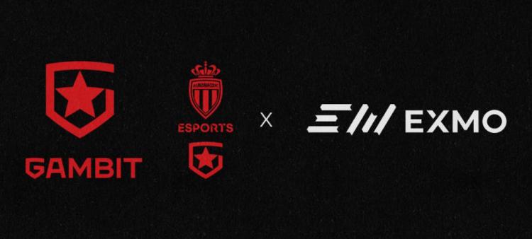 Gambit Esports anuncia asociación con EXMO