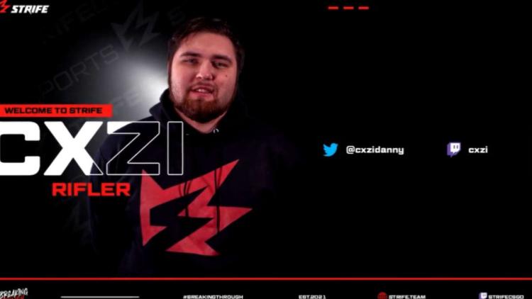 cxzi se unió a Strife Esports