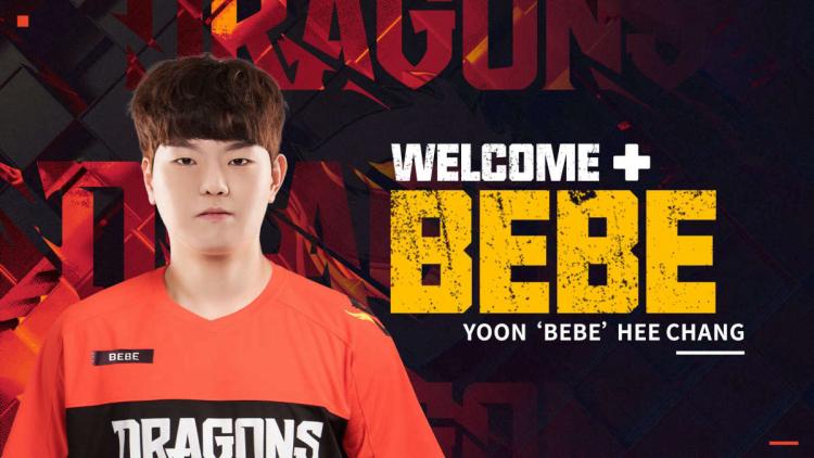 BeBe se une a Shanghai Dragons