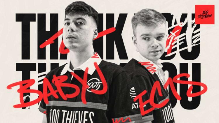 100 Thieves se separan de ec1s y BabyJ