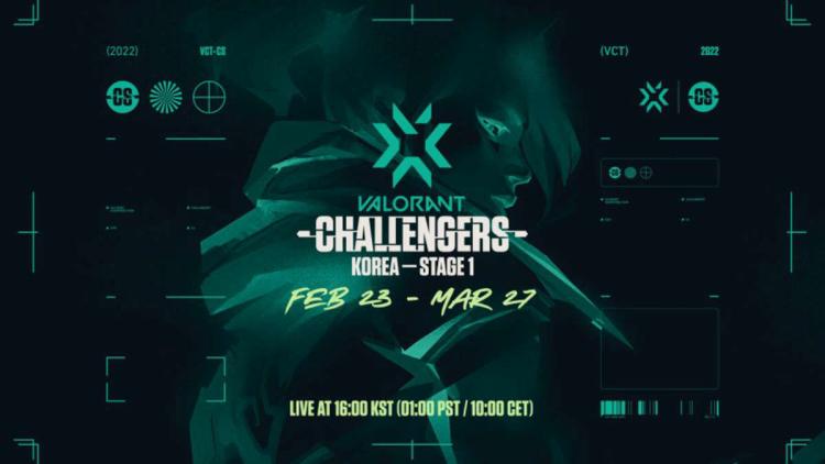 No te pierdas el inicio VALORANT Champions Tour 2022: Korea Stage 1 Challengers