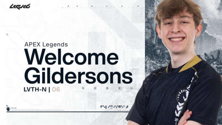 Gildersons se unió a Team Liquid por Apex Legends