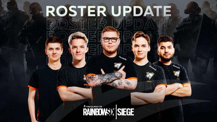 Virtus.pro presentó la lista actualizada de Rainbow Six