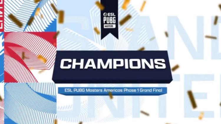 eUnited se convirtió en el ganador ESL PUBG Masters: Americas Phase 1