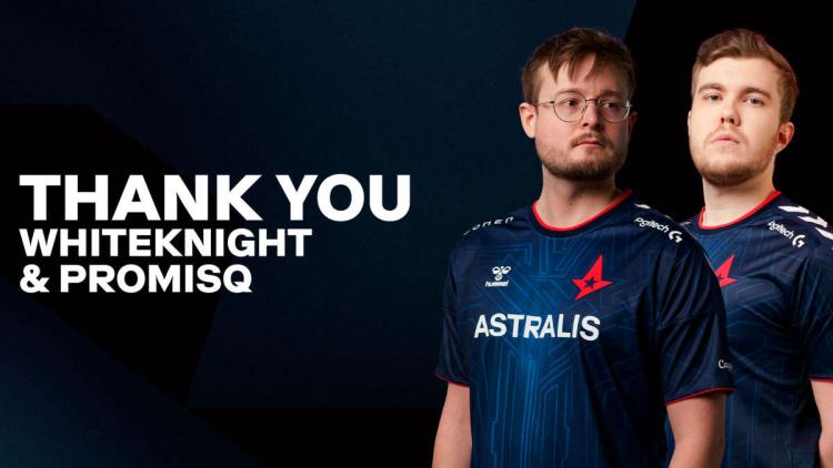 WhiteKnight y promisq dejaron la lista de Astralis a League of Legends