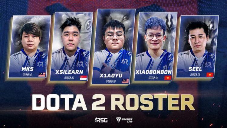 RSG reveló una nueva lista de Dota 2