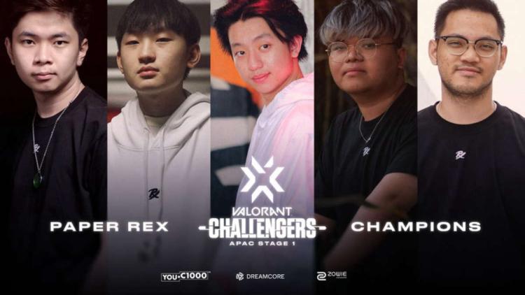 Paper Rex ganó VALORANT Champions Tour 2022: APAC Stage 1 Challengers