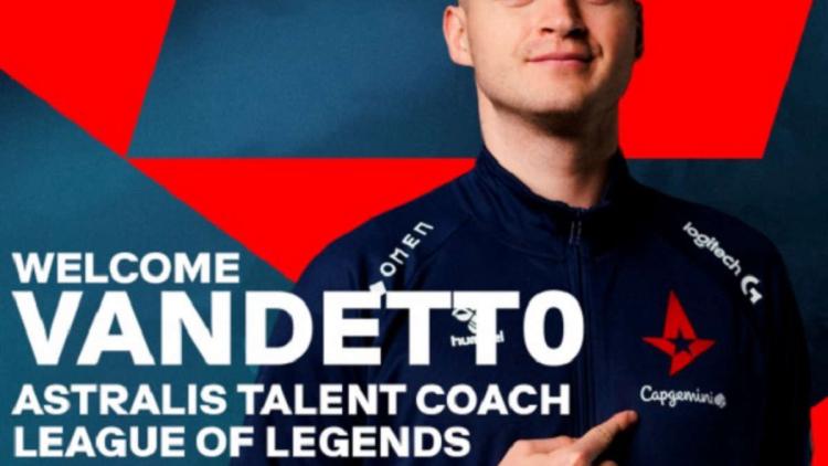 Vandett 0 se convirtió en el entrenador en jefe de Astralis Talent