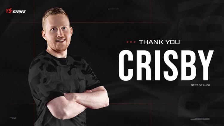 crisby se fue como entrenador Strife Esports