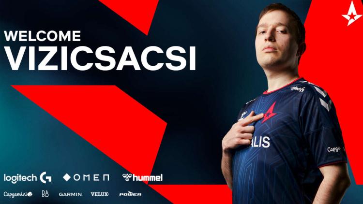 Vizicsacsi se convirtió en el nuevo topliner Astralis