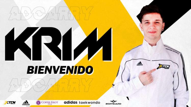 Krim se unió a las filas XTEN Esports