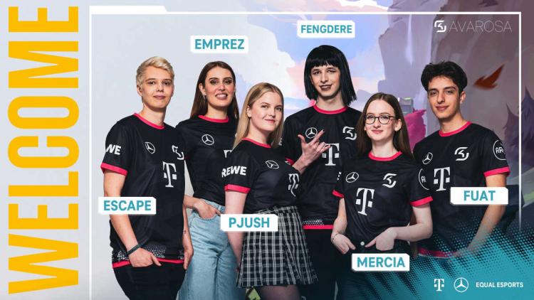 SK Gaming Avarosa forma la composición femenina