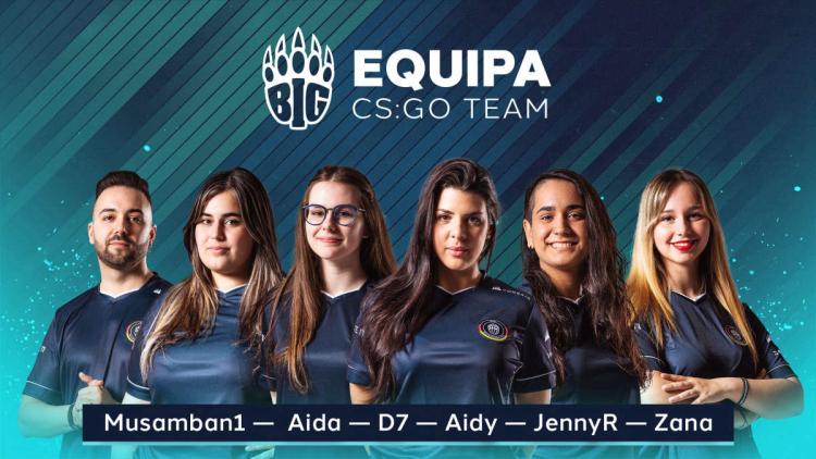 BIG fichó la lista femenina de CS:GO