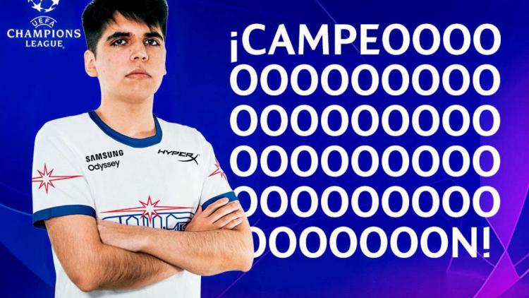 nicolas 99fc ganó eChampions League 2022