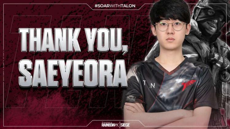 Talon Esports rompió con AzzyyyS y Saeyeora