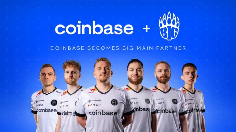 BIG entra en una nueva asociación con Coinbase