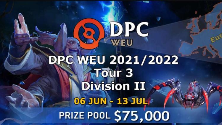 ¡Los partidos DPC 2021/2022 TOUR 3 WEU Division 2 comenzarán en una hora!