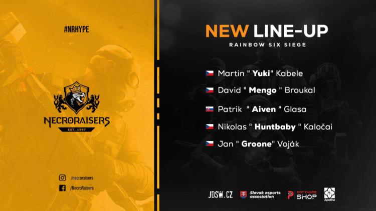 NecroRaisers completó la lista según Rainbow Six