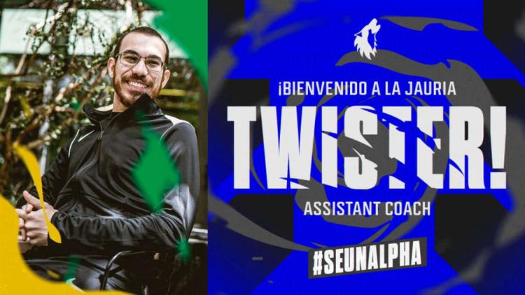 Twister se unió a ALPHA Team como entrenador en jefe asistente