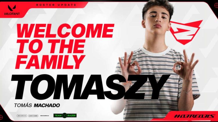 Rebels Gaming firmado tomaszy