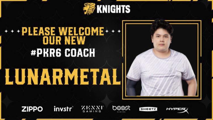 Lunarmetal se convirtió en el nuevo entrenador principal Knights