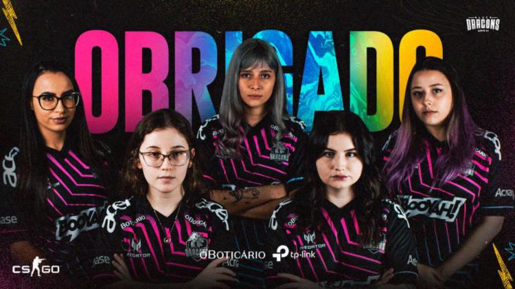 Black Dragons disuelve la plantilla femenina de CS:GO