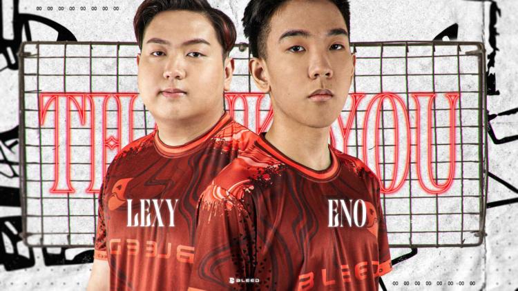 Bleed eSports se despide de LEXY y Eno