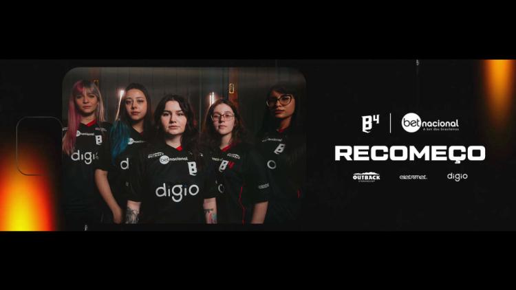 B4 Esports registró una lista anterior Black Dragons Female