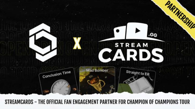 StreamCards se convierte en socio de Champion of Champions Tour CS:GO Tournament Series