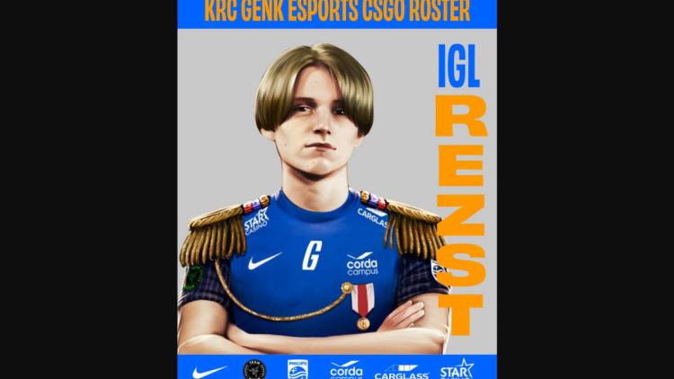 KRC Genk Esports lista de CS:GO firmada