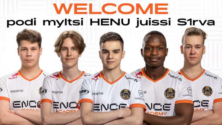 ENCE firmado Academy- lista de CS:GO