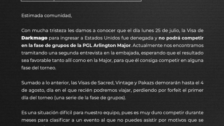 Thunder Awaken comenzará el viaje a PGL Major Arlington 2022 con una derrota técnica