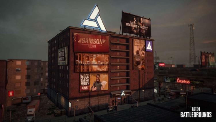 PUBG x Assassin ' s Creed: nuevo parche PUBG añadido edificio Abstergo