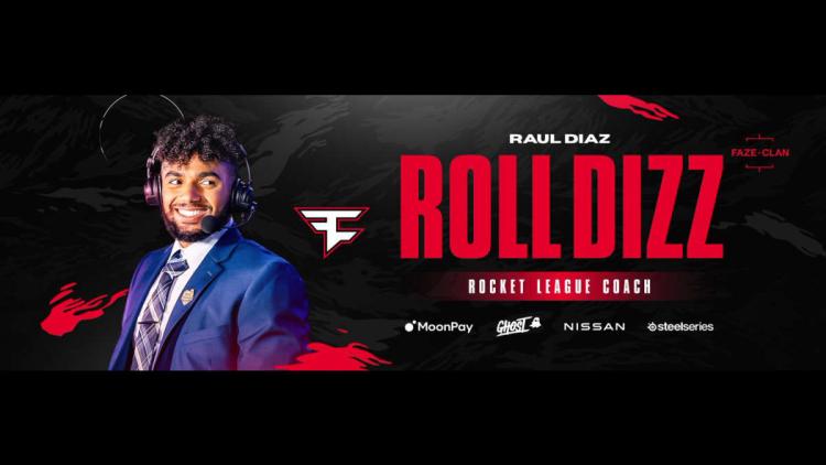 Roll Dizz —nuevo entrenador FaZe Clan