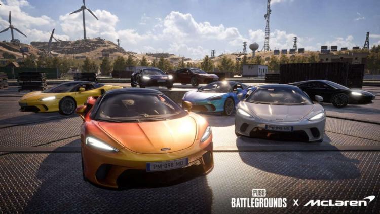 Colaboración inusual — McLaren GT x PUBG: BATTLEGROUNDS