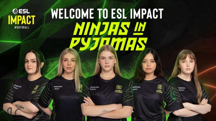 Ninjas in Pyjamas presentó la lista femenina de CS:GO