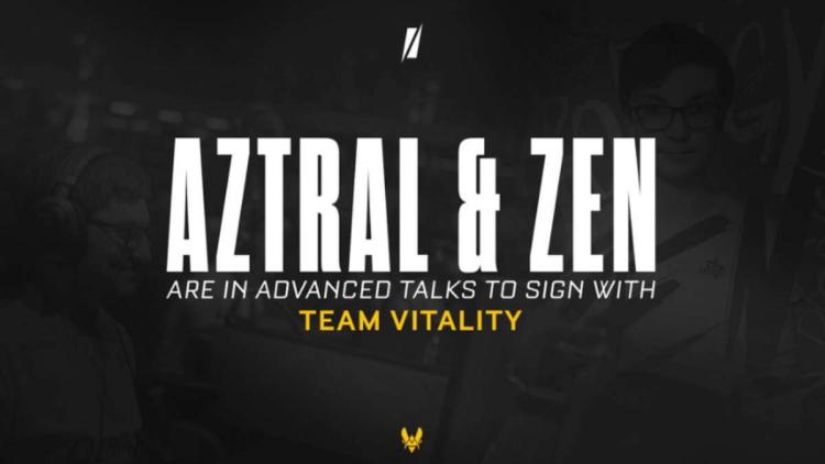 Team Vitality está negociando con AztraL y zen