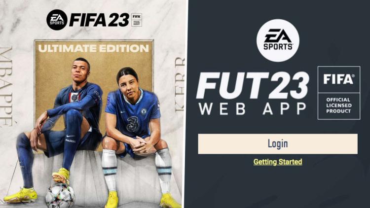 Web- aplicación y Companion en FIFA 23 estuvo disponible