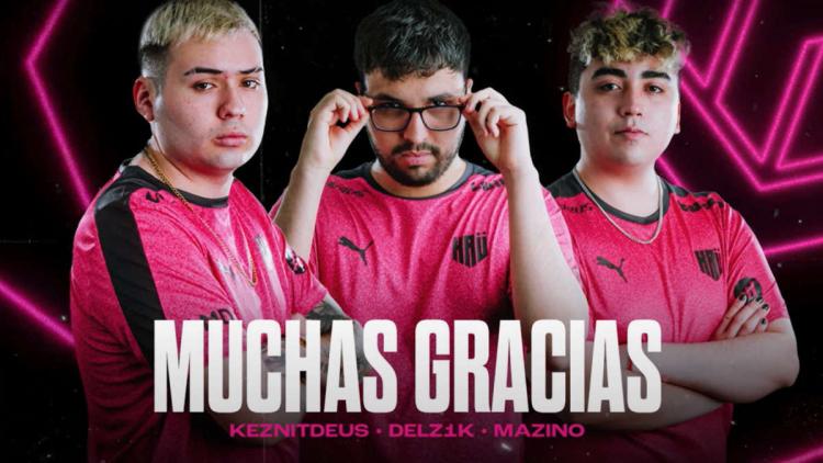 KRÜ Esports oficialmente se separa de keznit, delz 1k y Mazino