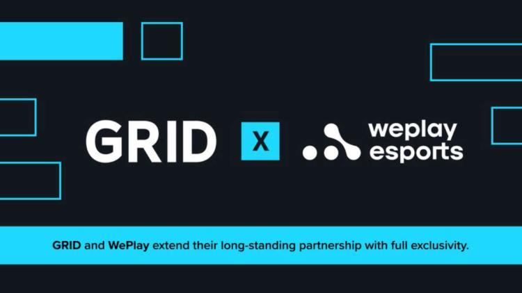 GRID renueva su asociación con WePlay Esports