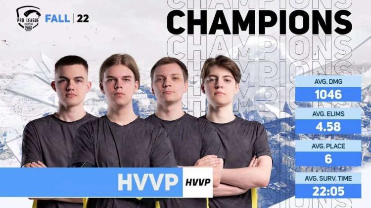 El ex escuadrón NAVI ganó PUBG Mobile Pro League - European Championship Fall 2022