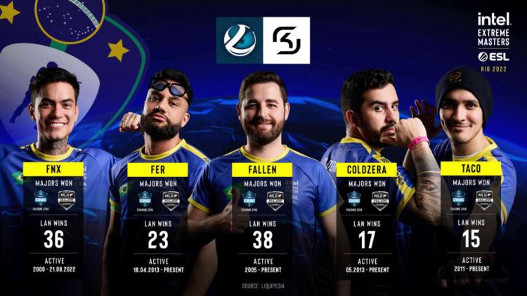 karrigan no pudo ayudar a Suecia a vencer a Brasil en IEM Rio Major 2022