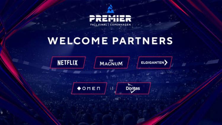 Netflix, OMEN, Elgiganten, Magnum y Doritos se convirtieron en socios BLAST Premier Fall Finals 2022