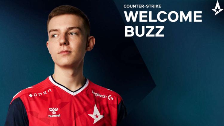 Buzz se ha unido oficialmente a Astralis